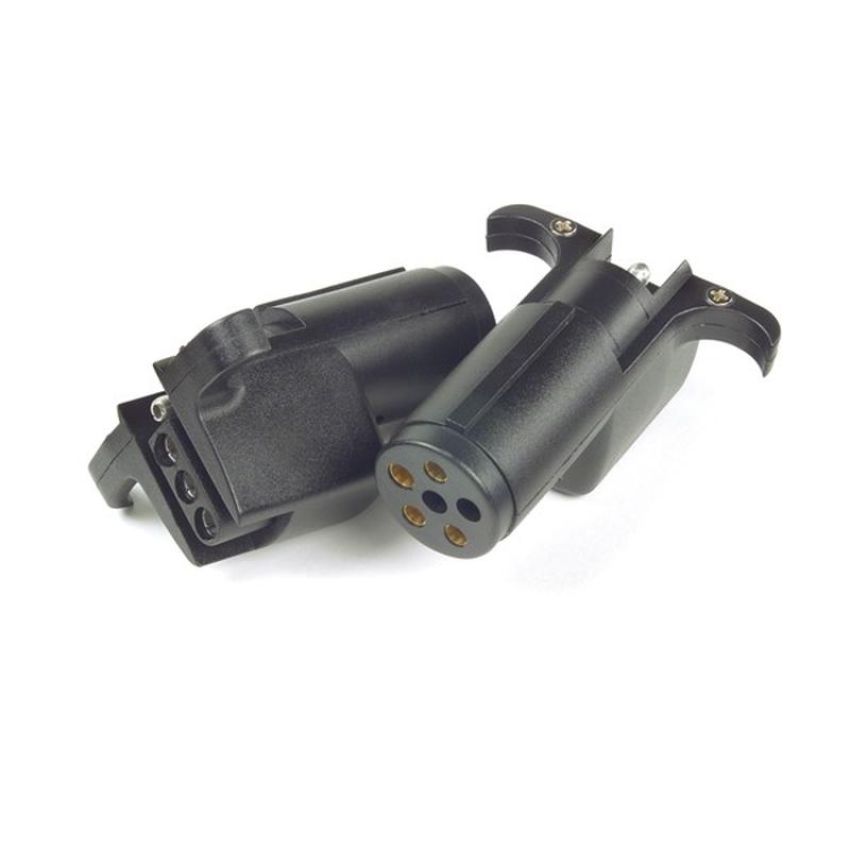 GROTE LIGHTING 82-2147 Step Down R.V. Adapters, 6 Pole Round To 4 Pole Flat