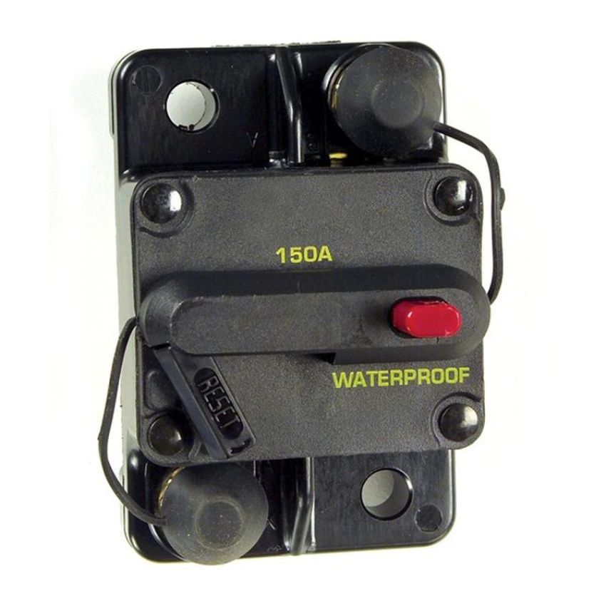 GROTE LIGHTING 82-2176 High Amperage Thermal Circuit Breakers, Single Rate, 150A