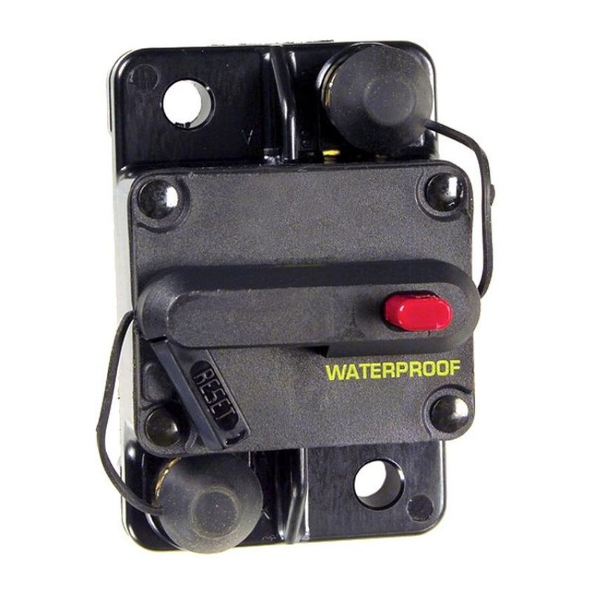 GROTE LIGHTING 82-2177 High Amperage Thermal Circuit Breakers, Single Rate, 80A