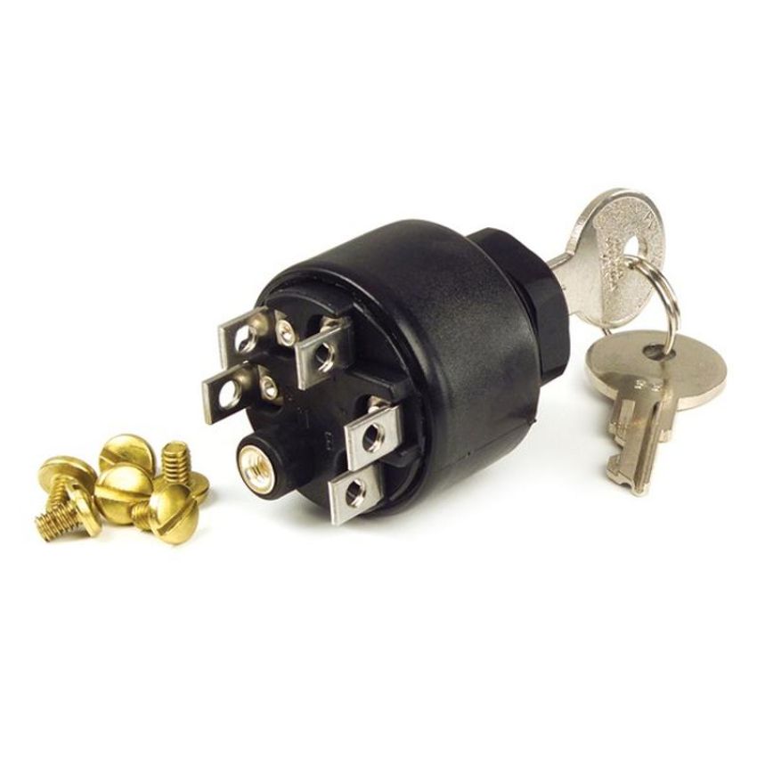 GROTE LIGHTING 82-2306 Marine Starter Switch, Screw Connection