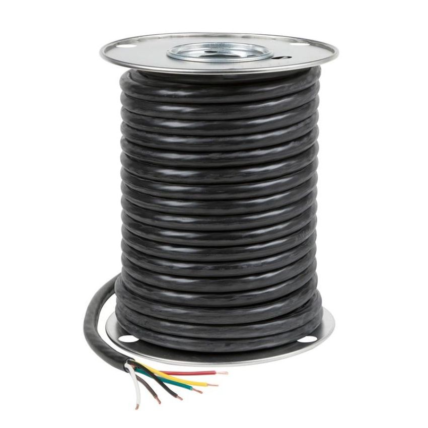 GROTE LIGHTING 82-5604 Trailer Cable, PVC, Length 100'