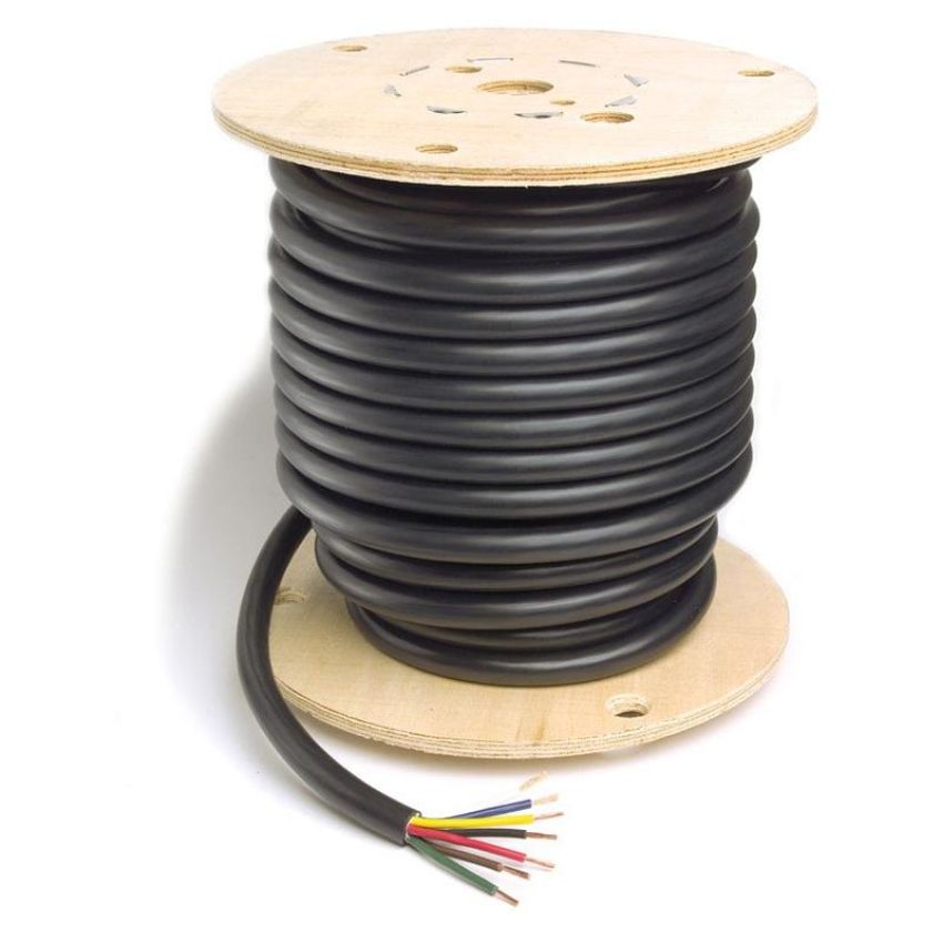 GROTE LIGHTING 82-5609 Trailer Cable, PVC, Length 100'