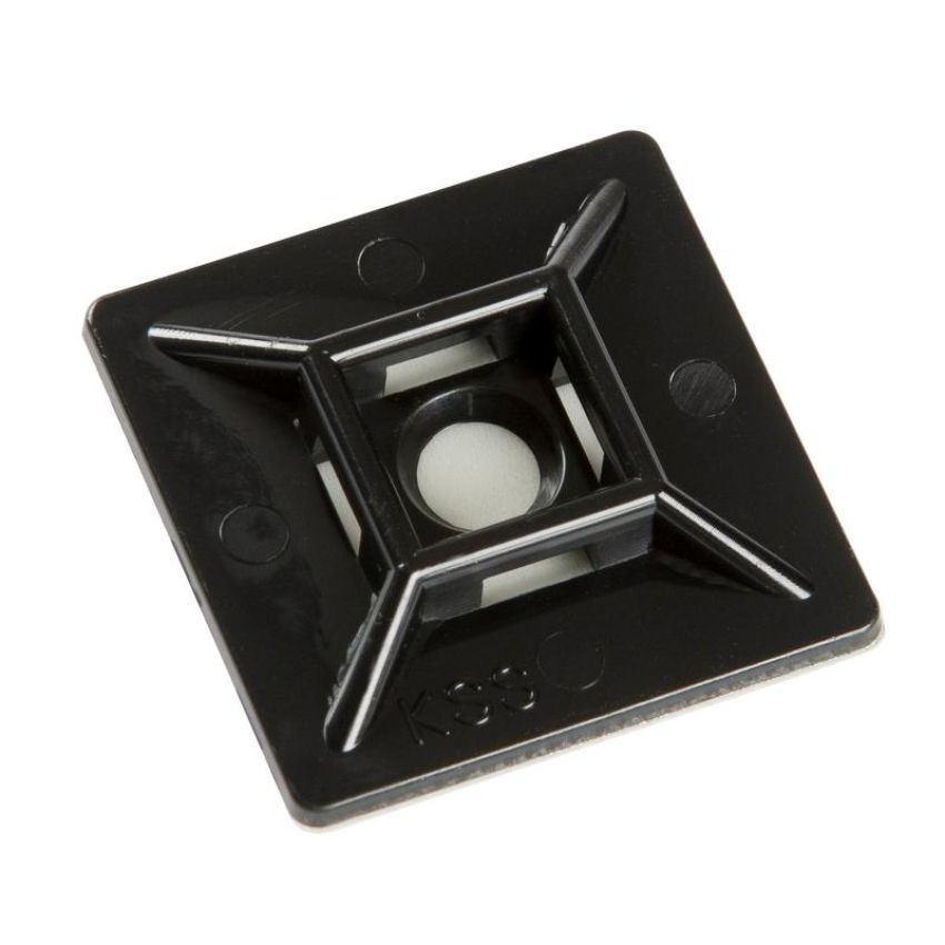 GROTE LIGHTING 83-6033 Cable Tie Mounting Bases, Single Screw With Adhesive