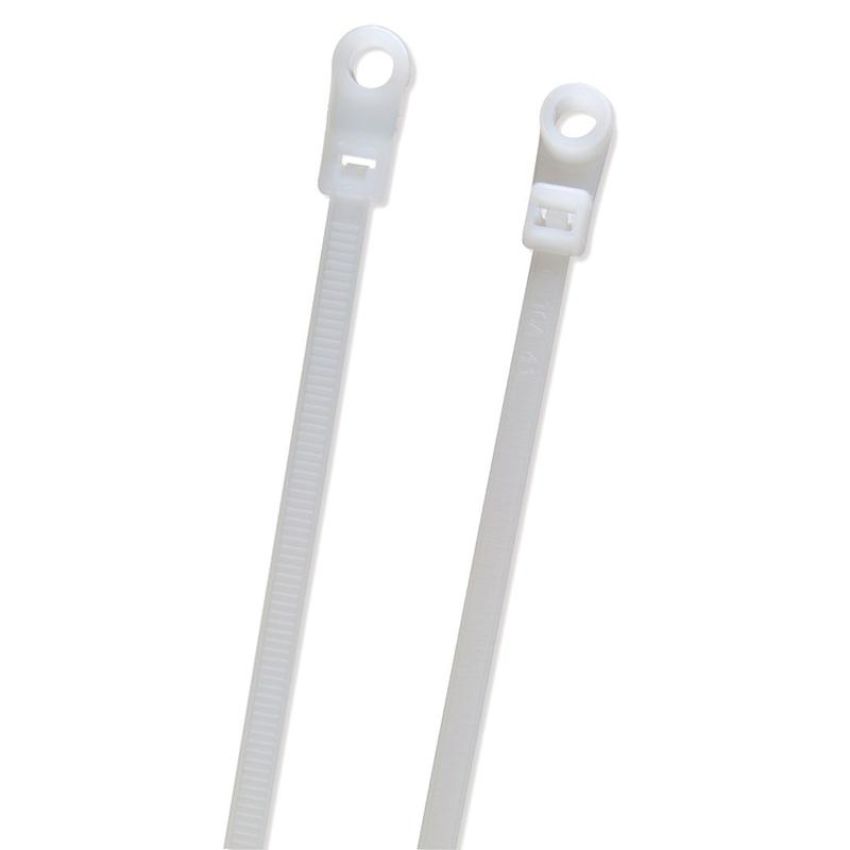 GROTE LIGHTING 83-6104 Nylon Cable Ties, Screw Mount, 8