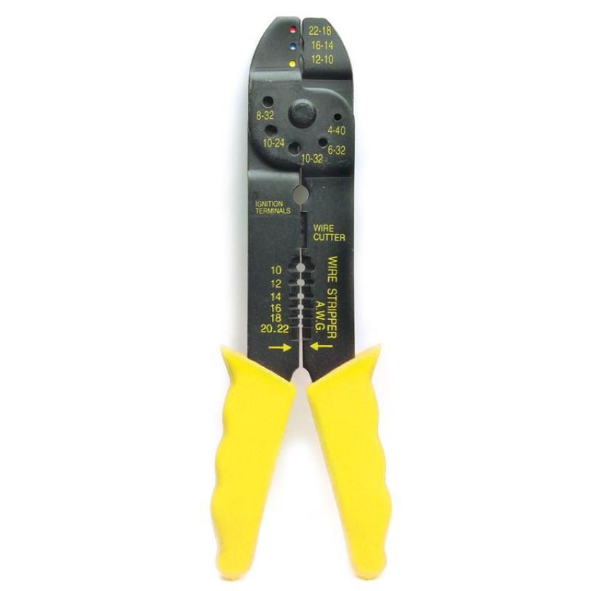 GROTE LIGHTING 83-6510 Crimping & Stripping Tools, Economy 4-Way Crimping Tool