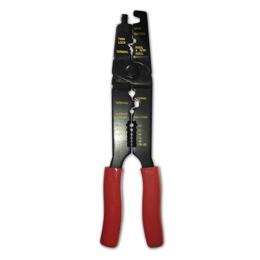 GROTE LIGHTING 83-6518 Crimping & Stripping Tools, Heavy Duty Crimping & Cutting Tool, PVC & Ignition