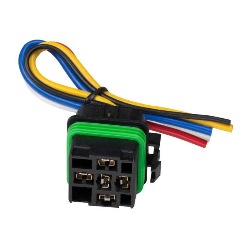 GROTE LIGHTING 84-1078 5 Pin Relay & Pigtail Assemblies, 5 Pin Relay Pigtail, 12 Gauge
