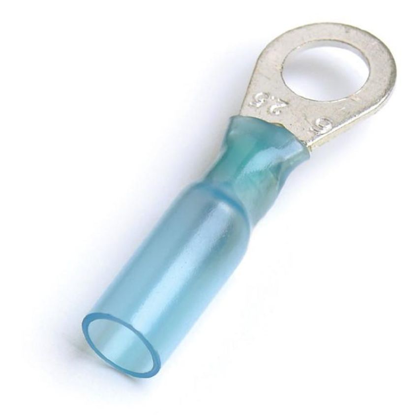 GROTE LIGHTING 84-2410 Heat Shrinkable Ring Terminals, 16 - 14 Gauge