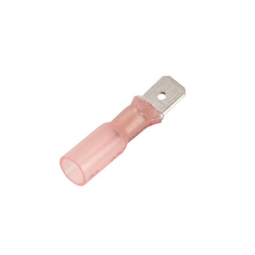 GROTE LIGHTING 84-2436 Heat Shrinkable Quick Disconnects, 22 - 18 Gauge, Male