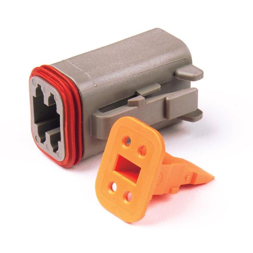 GROTE LIGHTING 84-2475 Deutsch - DT Series Housing & Wedgelocks, 4-Way Male Plug