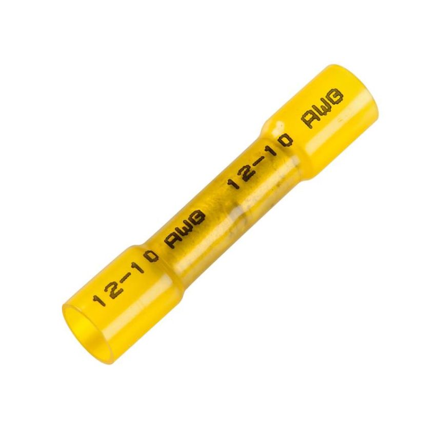 GROTE LIGHTING 84-2550 Heat Shrinkable Butt Connectors - Nylon, 12 - 10 Gauge
