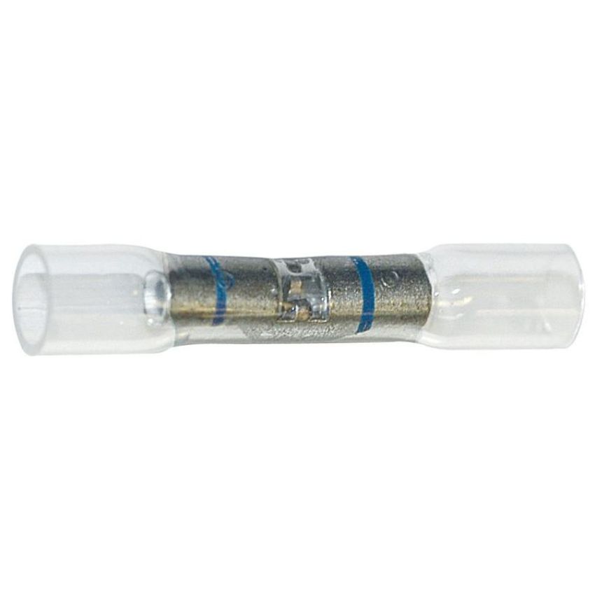 GROTE LIGHTING 84-4350 Heat Shrinkable Butt Connectors - Crystal Clear, 16-14 Gauge