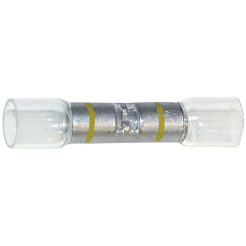 GROTE LIGHTING 84-4550 Heat Shrinkable Butt Connectors - Crystal Clear, 12-10 Gauge
