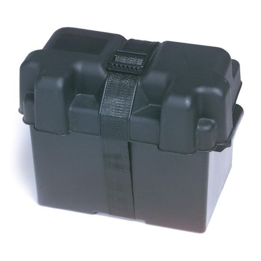 GROTE LIGHTING 84-9424 Battery Boxes, Automotive Light Truck Marine & RV Box, 24 Black