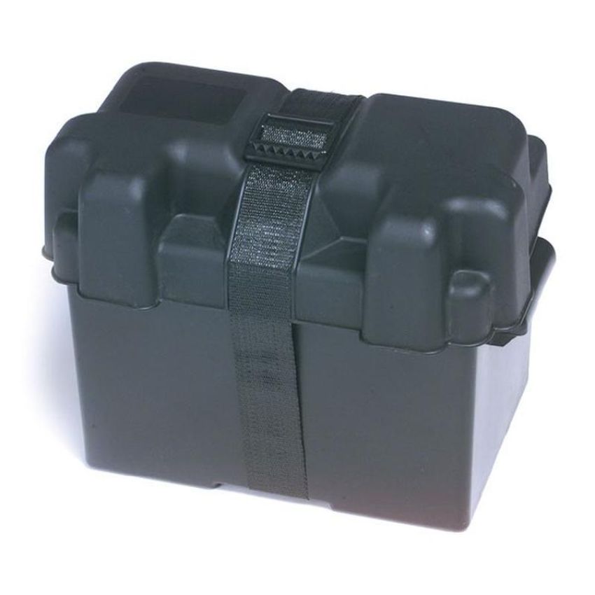 GROTE LIGHTING 84-9427 Battery Boxes, Automotive Light Truck Marine & RV Box, 27 Black