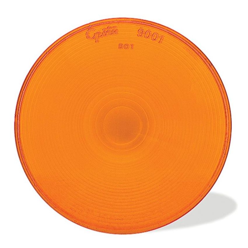 GROTE LIGHTING 90013 REPLACEMENT LENS, YELLOW, FOR 55033