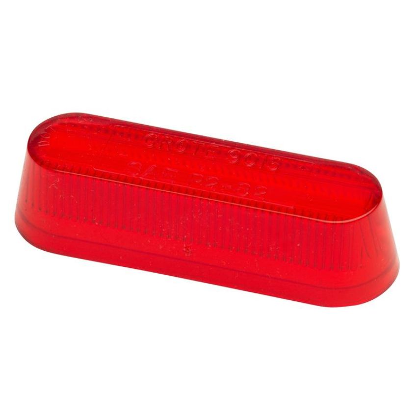 GROTE LIGHTING 90152 Clearance Marker Replacement Lenses, Red