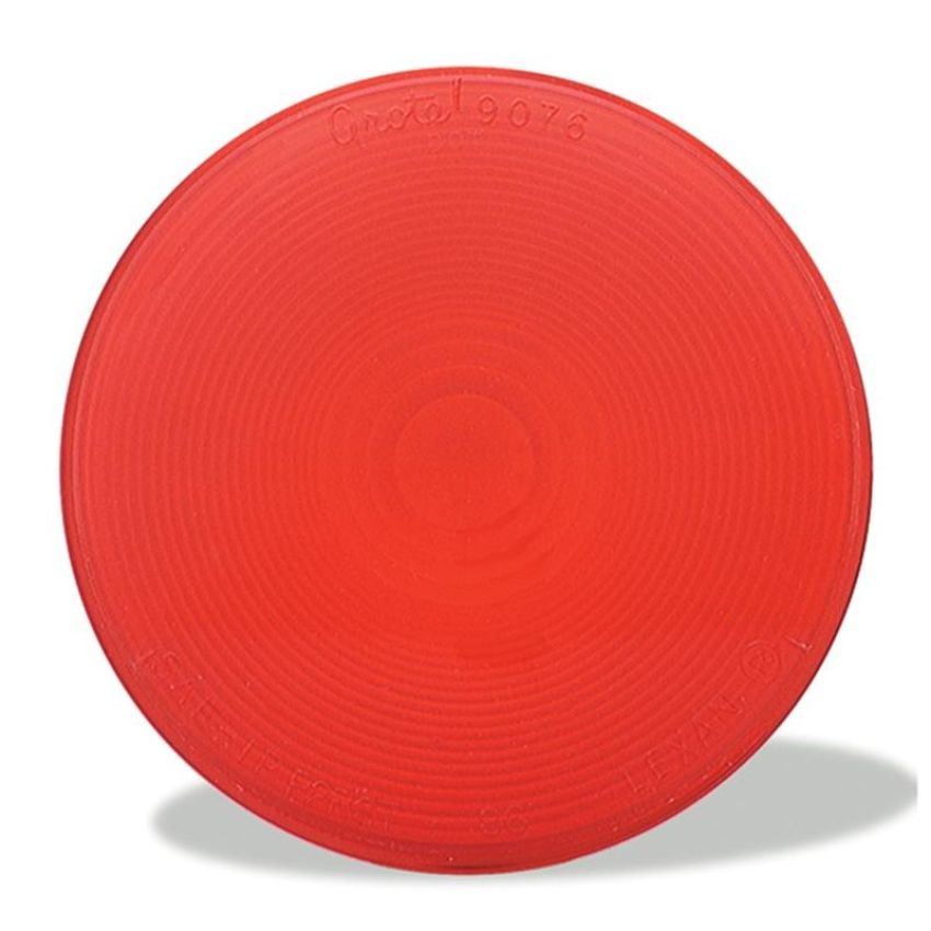 GROTE LIGHTING 90762 REPLACEMENT LENS, RED, FOR 50242
