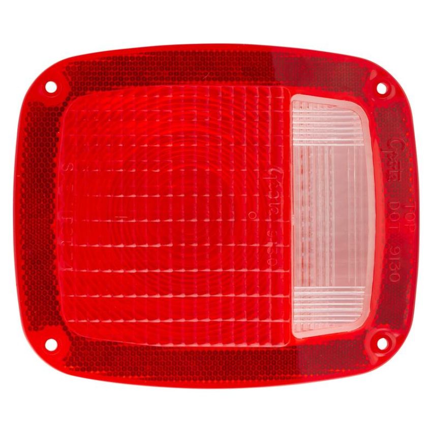 GROTE LIGHTING 91302 Stop Tail Turn Replacement Lenses, Red