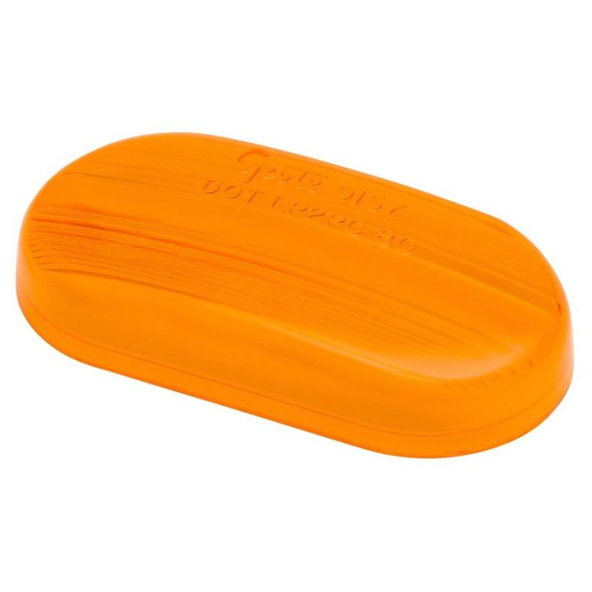GROTE LIGHTING 91573 Clearance Marker Replacement Lenses, Two-Bulb No-Splice Lens, Amber