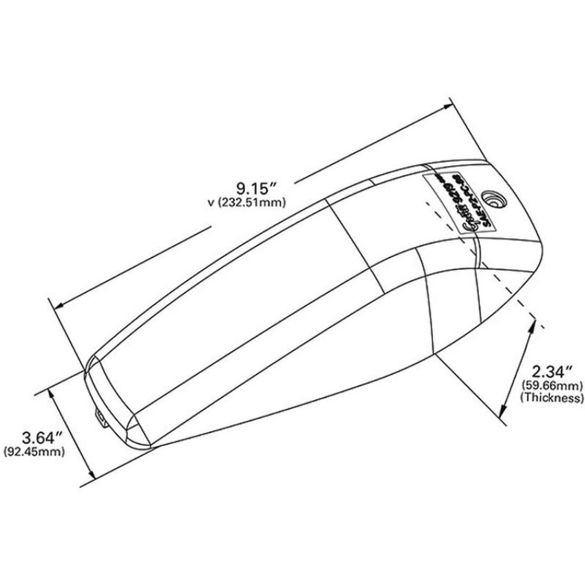 GROTE LIGHTING 92193 Clearance Marker Replacement Lenses, Large Aerodynamic Cab Lens, Amber