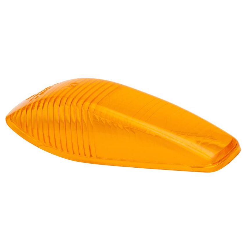 GROTE LIGHTING 92193 Clearance Marker Replacement Lenses, Large Aerodynamic Cab Lens, Amber