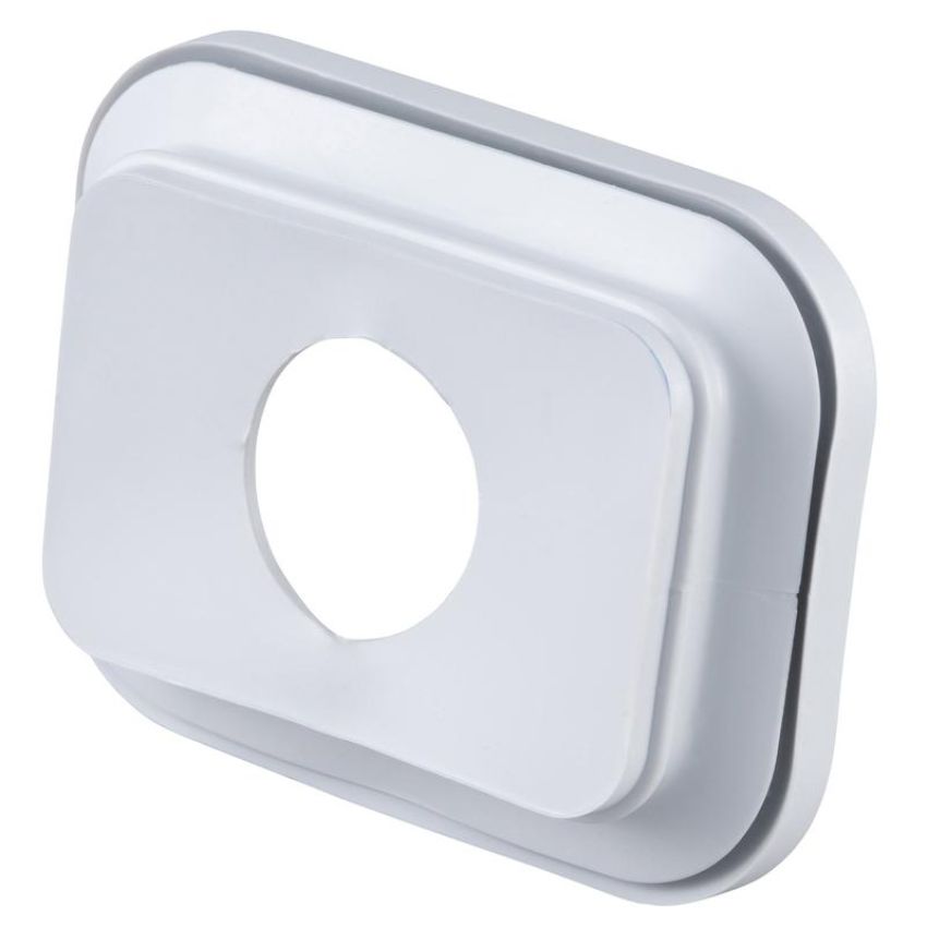 GROTE LIGHTING 93400 Grommets For Small Rectangular Lights, PVC, White