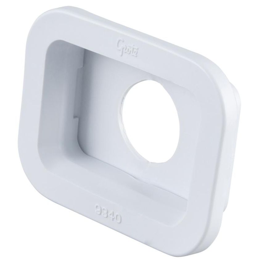 GROTE LIGHTING 93400 Grommets For Small Rectangular Lights, PVC, White