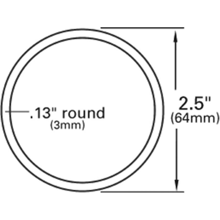 GROTE LIGHTING 94110 GROMMET, O-RING FOR DIE-CAST 2-BULB LAMP