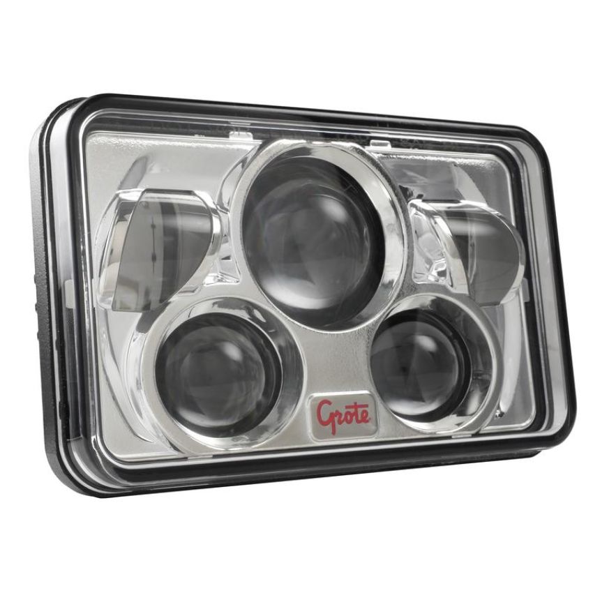 GROTE LIGHTING 94401-5 LED Sealed Beam Headlights, 4x6, High/Low Beam Combo, 9-30V