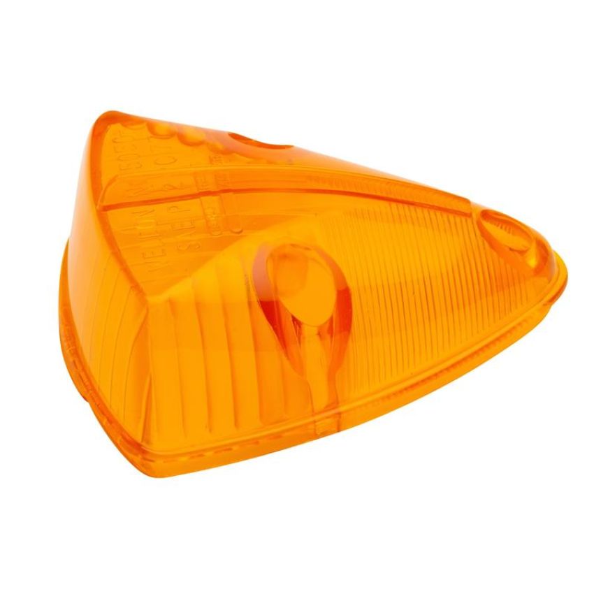 GROTE LIGHTING 99913 Clearance Marker Replacement Lens, School Bus Wedge Lens, Amber