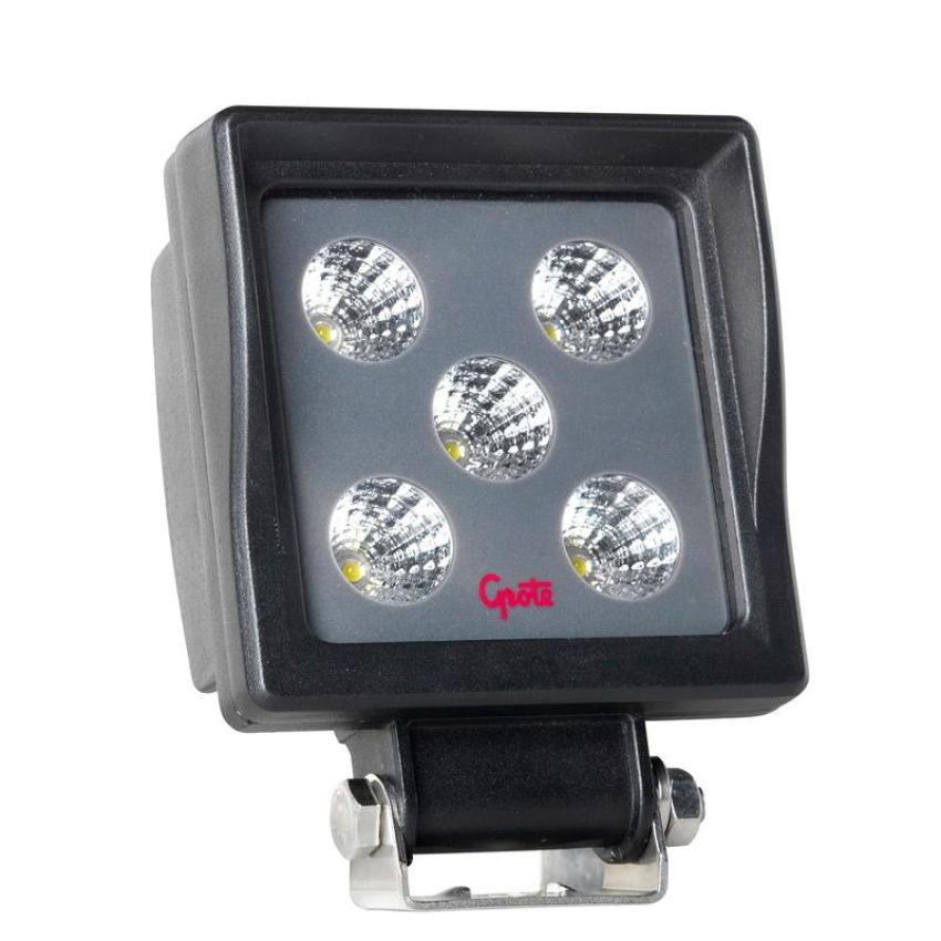 GROTE LIGHTING BZ201-5 BriteZone™ LED Work Lights, 1100 Raw Lumens, Square