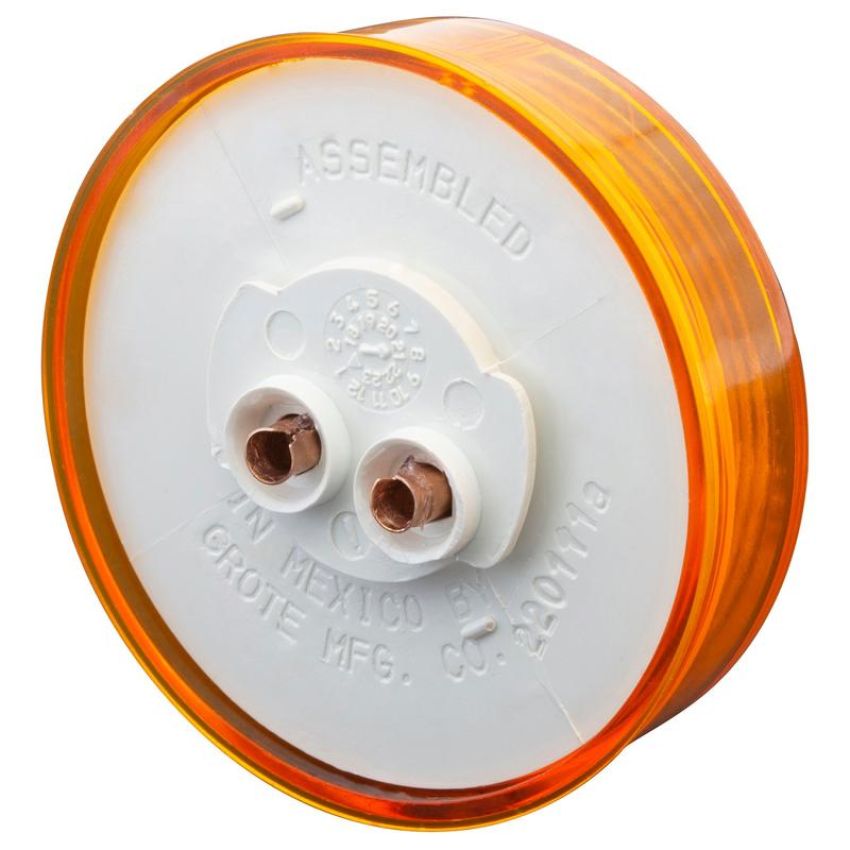GROTE LIGHTING G1033-5 CLR/MKR,2.5