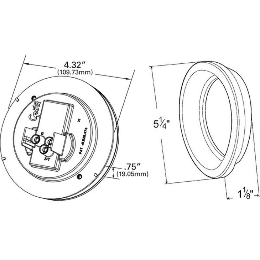 GROTE LIGHTING G4012 Hi Count® 4