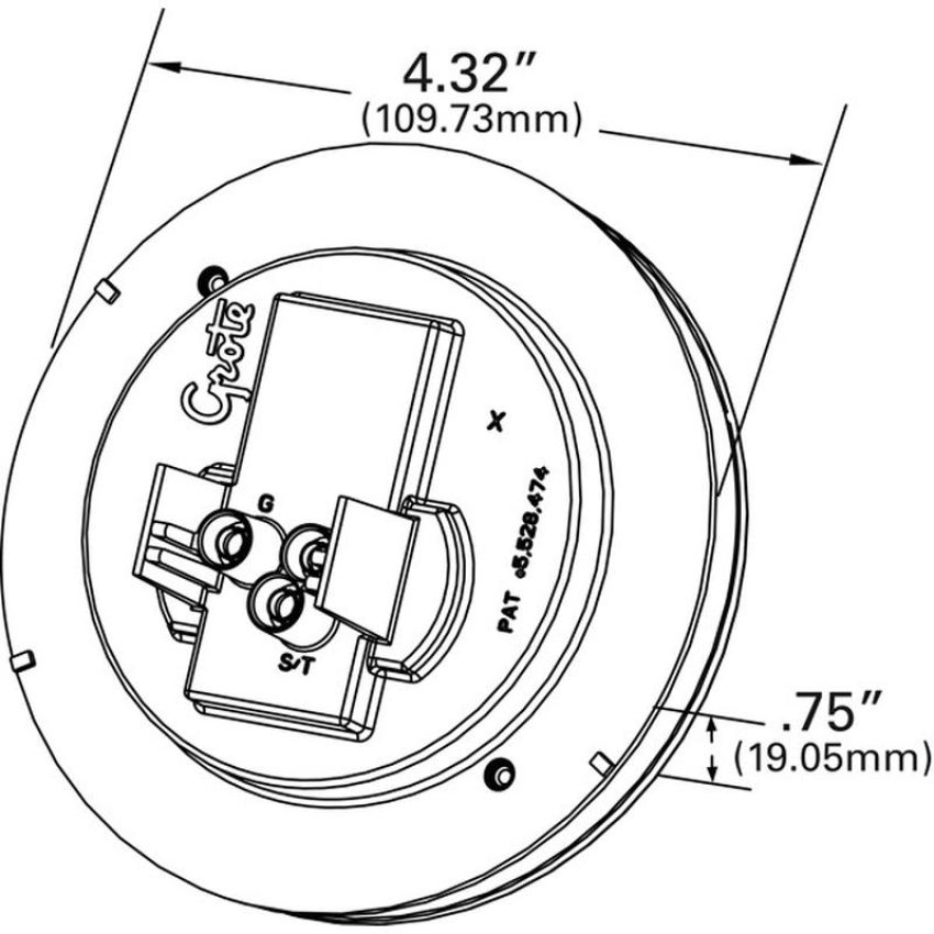 GROTE LIGHTING G4022 Hi Count® 4