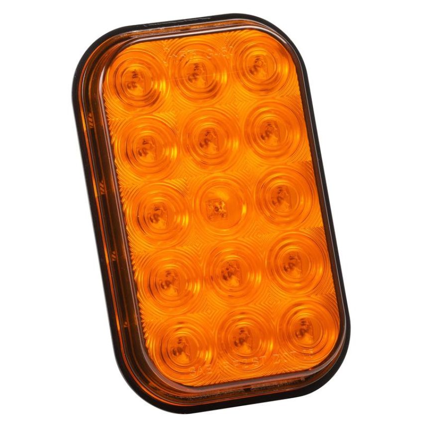 GROTE LIGHTING G4503 STT LAMP, YEL,RECTANGULAR,HI COUNT™LED