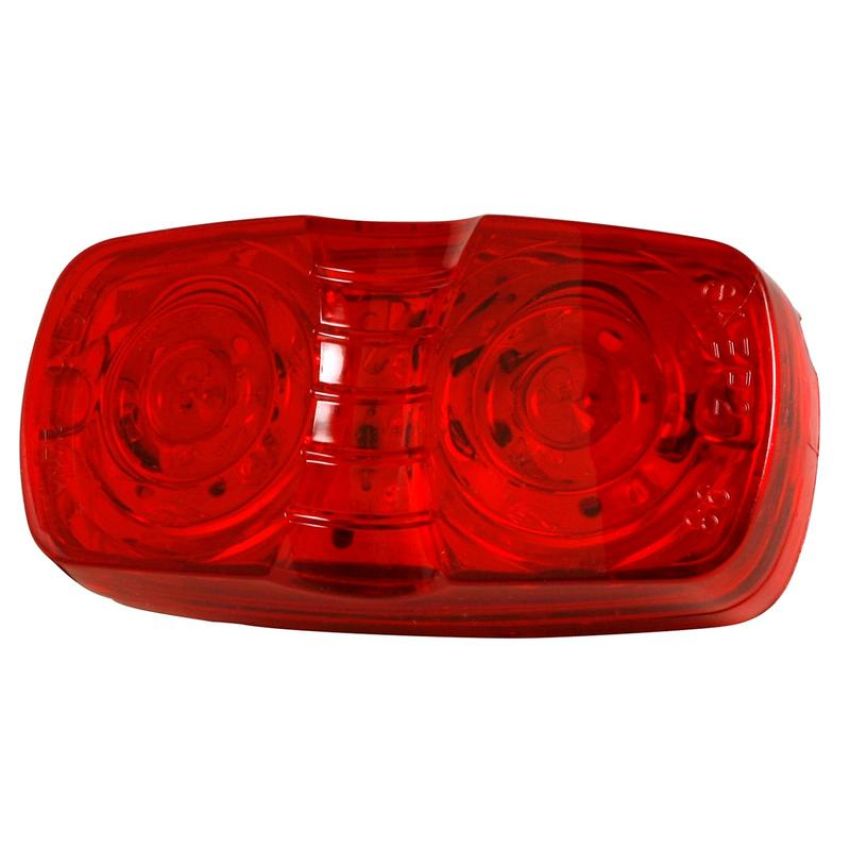 GROTE LIGHTING G4602-5 CABMKR,RED,HICNT™LED,SQ CRNR,SCALP LENS