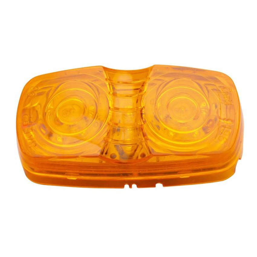 GROTE LIGHTING G4603-5 CABMKR,YEL,HICNT™LED,SQ CRNR,SCALP LENS