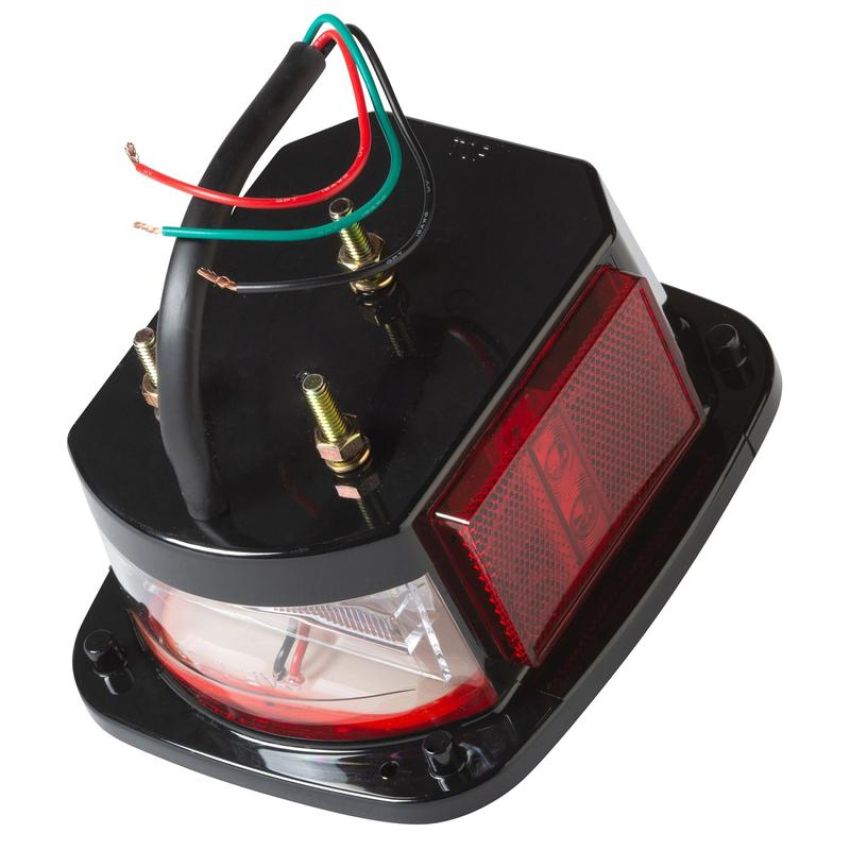 GROTE LIGHTING G5212 Hi Count® LED Stop Tail Turn Lights, LH w/ License Window & Side Marker