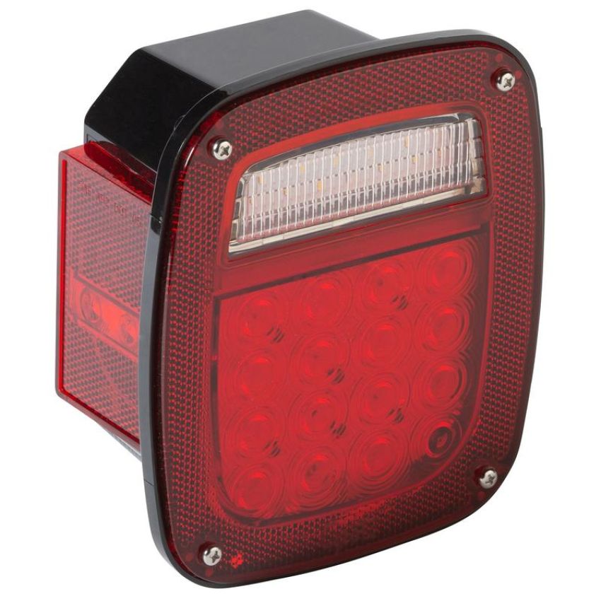 GROTE LIGHTING G5212 Hi Count® LED Stop Tail Turn Lights, LH w/ License Window & Side Marker