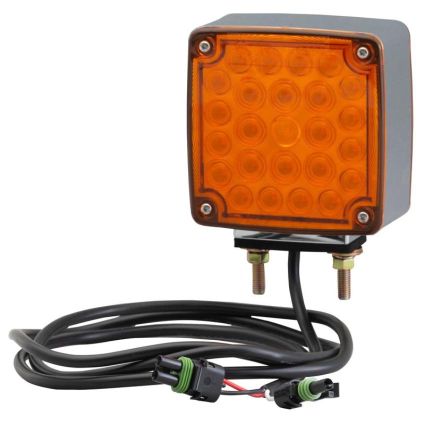 GROTE LIGHTING G5543 STT,YEL,HI CNT™LED,2 SIDED,W/SIDE MKR