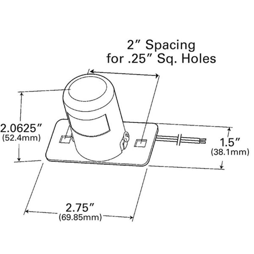 GROTE LIGHTING G6131 LED Courtesy Light, Clear