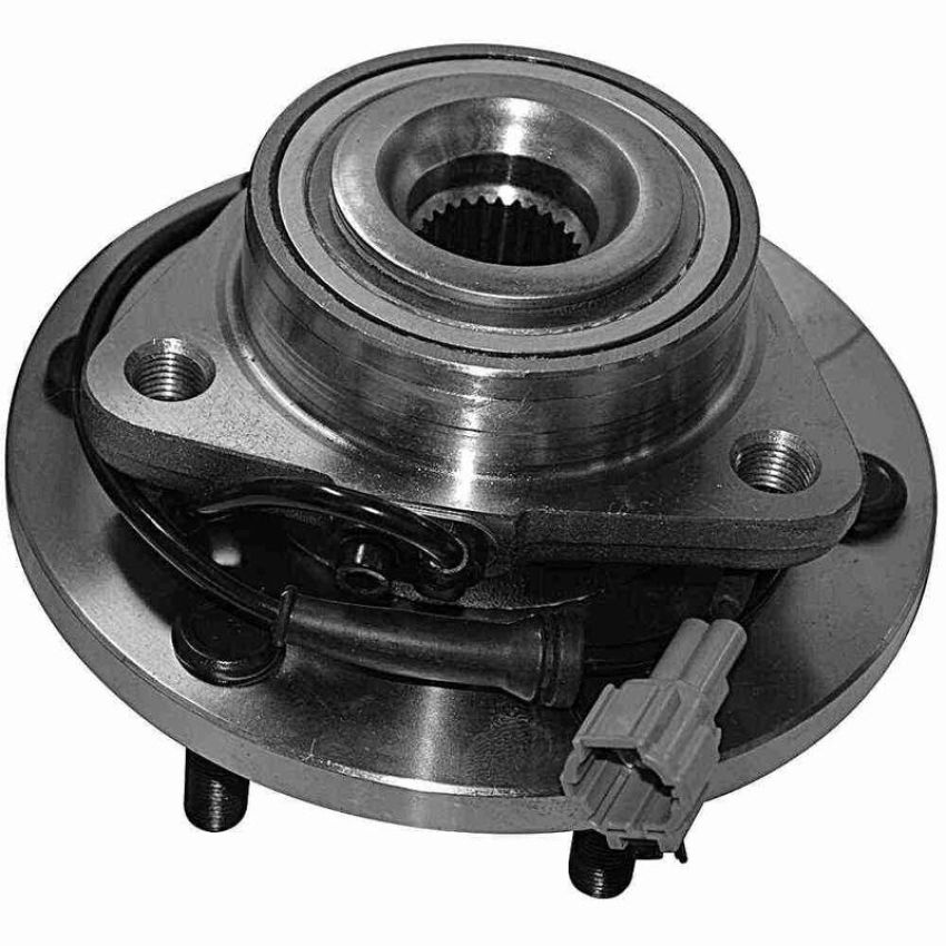 GSP 396066 INFINITI, Nissan (4WD) Wheel Bearing and Hub Assembly  - Front