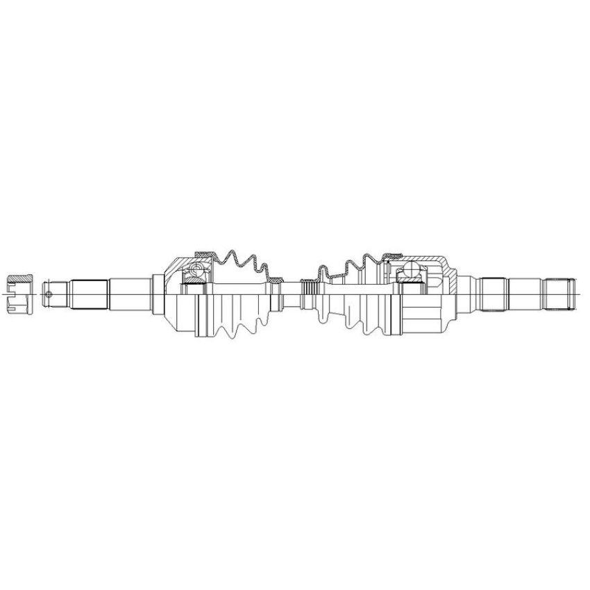 GSP 4103041 CV Axle Assembly