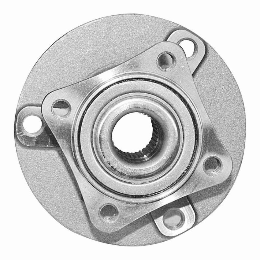 GSP 573473 08-16 Smart Fortwo Electric Drive Wheel Bearing and Hub Assembly  - Rear