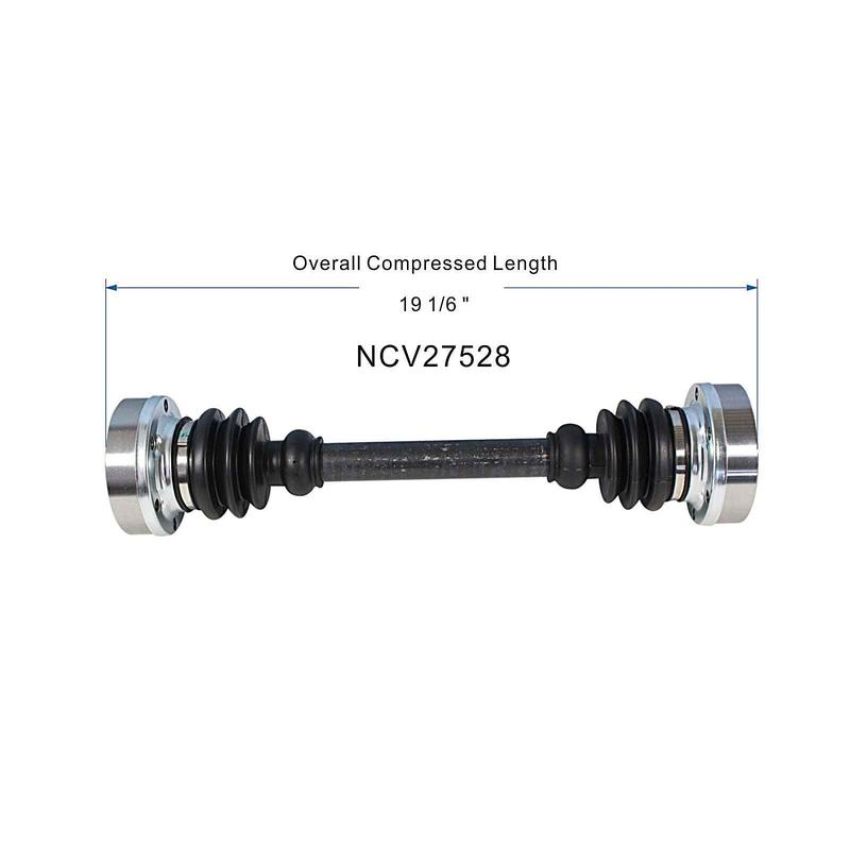 GSP NCV27528 BMW CV Axle Assembly  - Rear
