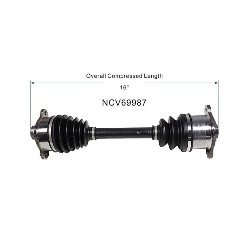 GSP NCV69987 Toyota CV Axle Assembly  - Rear