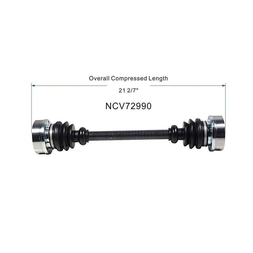GSP NCV72990 Porsche, Volkswagen CV Axle Assembly  - Rear