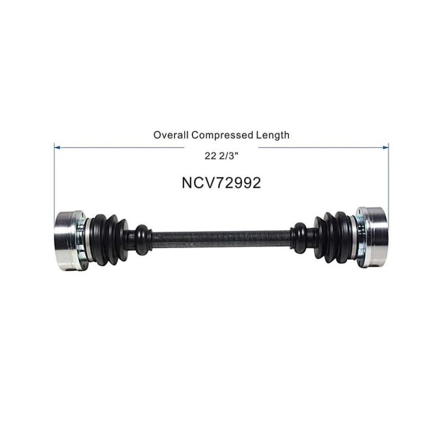 GSP NCV72992 80-91 Volkswagen Vanagon CV Axle Assembly  - Rear Right
