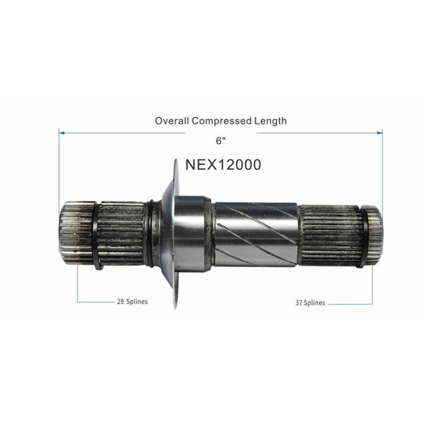 GSP NEX12000 Ram (4WD) CV Intermediate Shaft